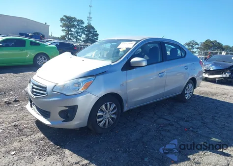2017 Mitsubishi Mirage G4 Es from USA, damaged, VIN ML32F3FJ2HH004642
